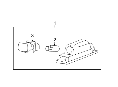 2012 Chevy Volt License Lamps Diagram