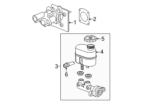 2007 Chevy Silverado 2500 HD Dash Panel Components Diagram