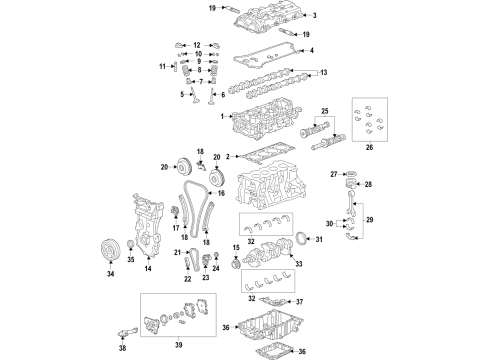 2018 Buick LaCrosse Vibration Damper Diagram for 12675411
