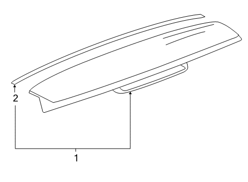 2012 Cadillac Escalade Rear Spoiler Diagram