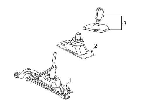 2022 Chevy Camaro Center Console Diagram