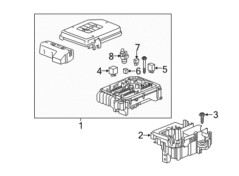 2022 Chevy Equinox Fuse Box Diagram