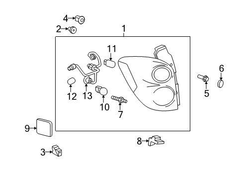 2017 Chevy Equinox Tail Lamps Diagram