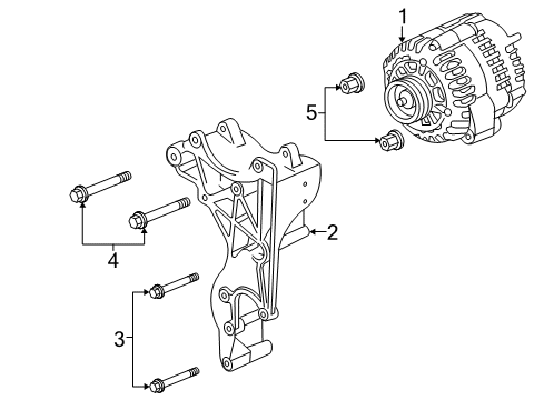 2012 Cadillac Escalade EXT Alternator Diagram