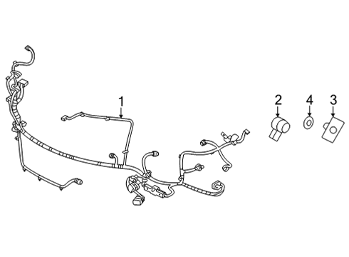 2023 Buick Encore GX Bumper & Components - Front Diagram 5 - Thumbnail