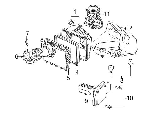 2005 Chevy Monte Carlo Air Intake Diagram