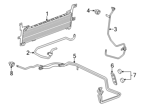 2014 Cadillac CTS Inlet Pipe Diagram for 25876665
