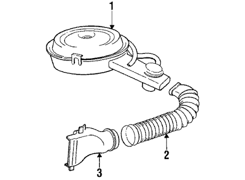1986 Buick Regal Air Inlet Diagram