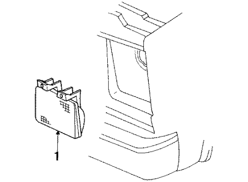 1985 Chevy C20 Park Lamps Diagram