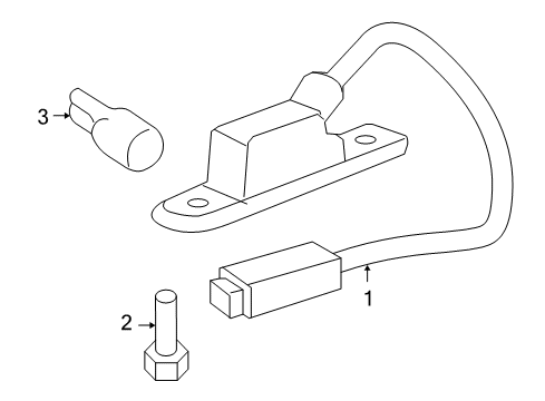 2009 Chevy Malibu License Lamps Diagram