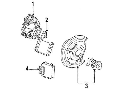 1993 GMC C2500 Suburban Modulator Diagram for 12547217