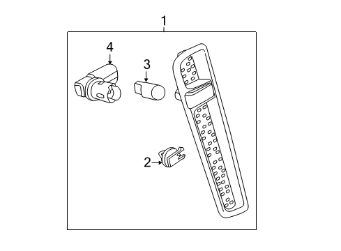 2017 Chevy SS Side Marker Lamps Diagram