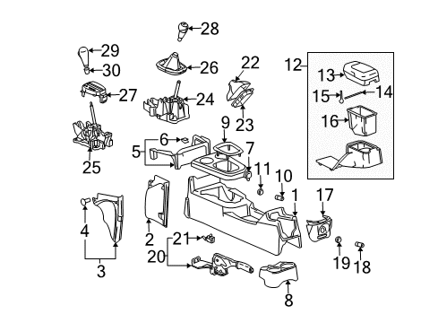 2004 Saturn Ion Back-Up Switch Diagram for 90482454