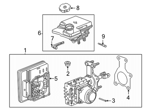 2023 GMC Hummer EV Pickup Dash Panel Components Diagram