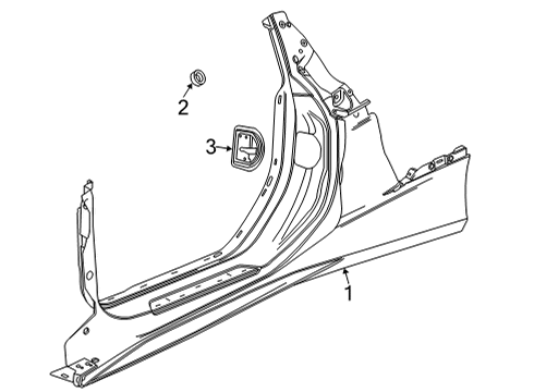 2022 Chevy Corvette Aperture Panel Diagram