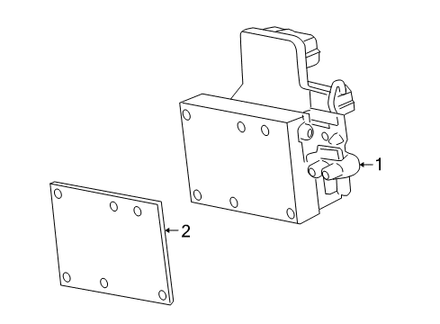 2008 Hummer H3 Anti-Lock Brakes Diagram 1 - Thumbnail