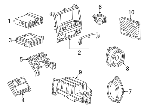 2016 Chevy Silverado 2500 HD Sound System Diagram