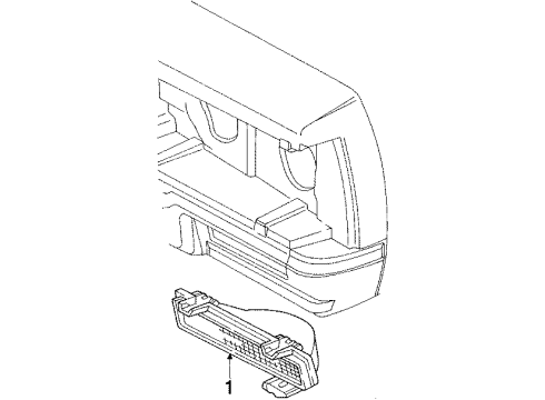 1987 Pontiac Safari Park Lamps Diagram