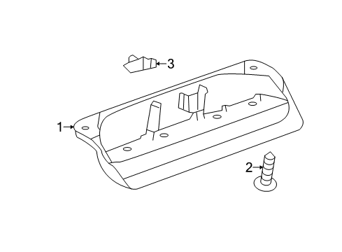 2017 Chevy Sonic High Mount Lamps Diagram