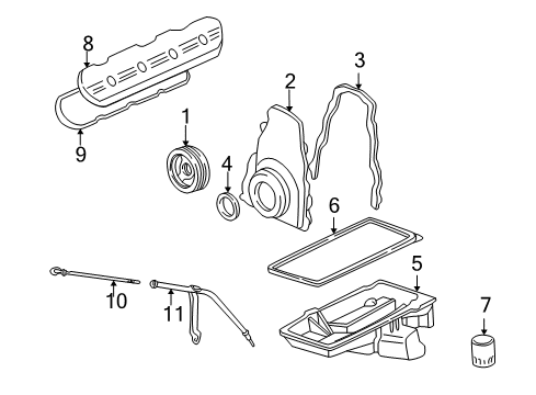 2005 Cadillac Escalade Filters Diagram
