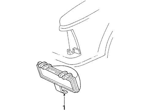 1990 GMC S15 Jimmy Park Lamps Diagram