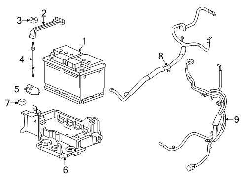 2022 GMC Canyon Battery Diagram