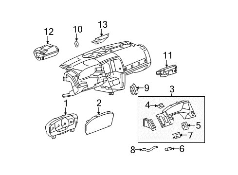 2005 Cadillac STS Automatic Temperature Controls Diagram