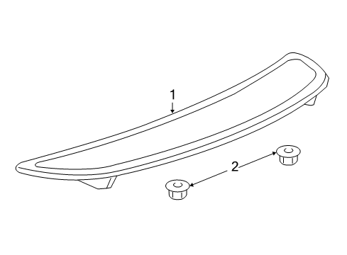 2005 Chevy Cobalt Rear Spoiler Diagram