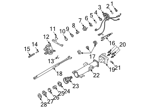 2002 Chevy Malibu Housing & Components Diagram