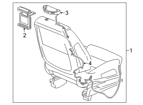 2023 Chevy Traverse Entertainment System Components Diagram