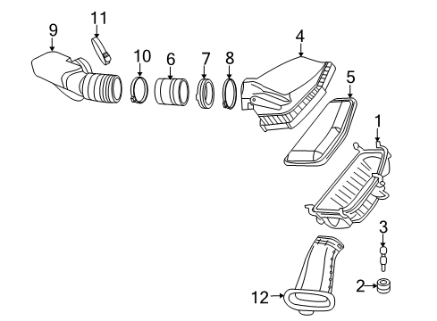 2017 Chevy SS Oxygen Sensor Diagram for 92457789