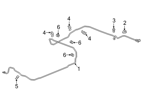 2019 Chevy Cruze Pipe Clamp Diagram for 13237635