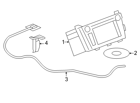 2006 Buick Lucerne Navigation System Diagram