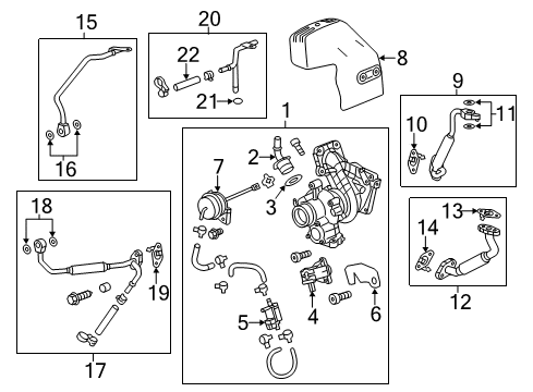 2020 Buick Regal TourX Turbocharger Diagram