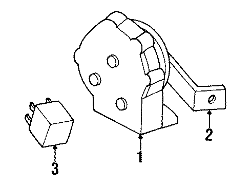 1999 Oldsmobile Aurora Air Conditioner Diagram