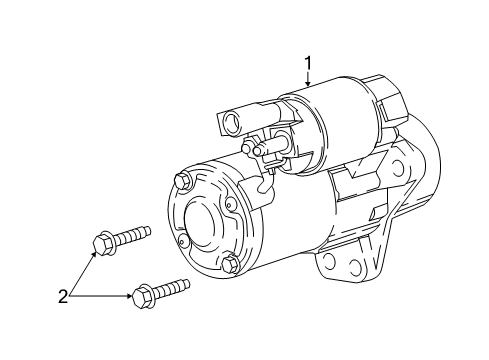 2017 Chevy Express 2500 Starter Diagram