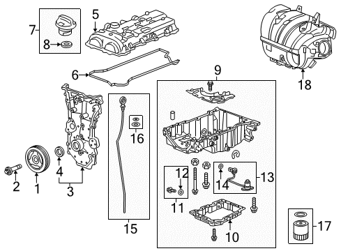 2020 GMC Acadia Senders Diagram 1 - Thumbnail