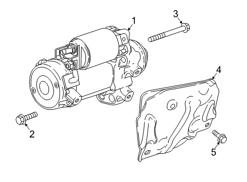 2020 Buick Regal Sportback Starter, Electrical Diagram 2 - Thumbnail
