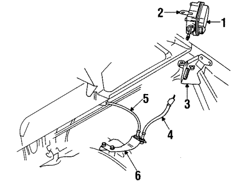 2000 Oldsmobile Silhouette Fuel Supply Diagram