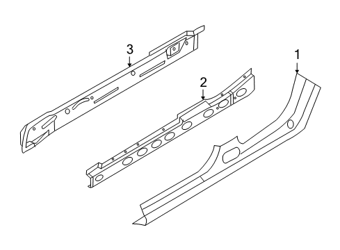 2007 Chevy Aveo5 Rocker Panel Diagram