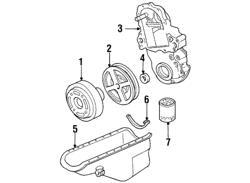 1996 GMC Yukon Filters Diagram 4 - Thumbnail