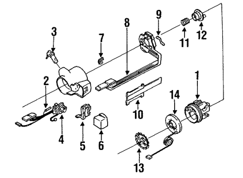 1992 Oldsmobile Custom Cruiser Switches Diagram