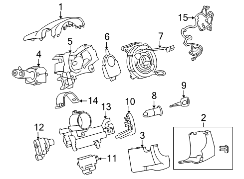 2008 Buick Enclave Switches Diagram 3 - Thumbnail