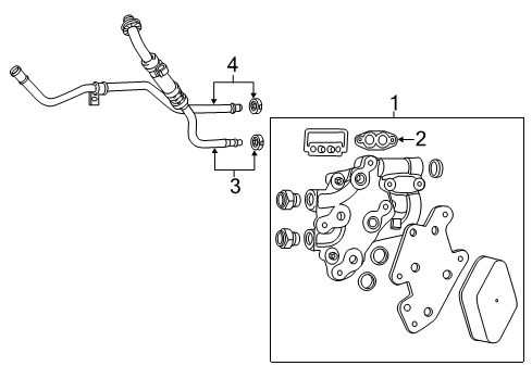 2012 Chevy Caprice Oil Cooler Diagram