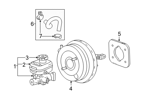2012 GMC Canyon Dash Panel Components Diagram