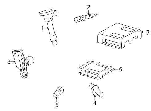 2012 Cadillac SRX Ignition System Diagram