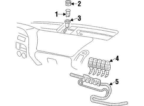 1997 Oldsmobile Achieva Daytime Running Lamps Diagram