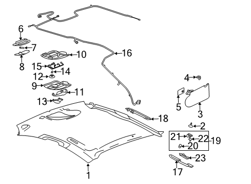 2005 Pontiac Grand Prix Socket Diagram for 12167102