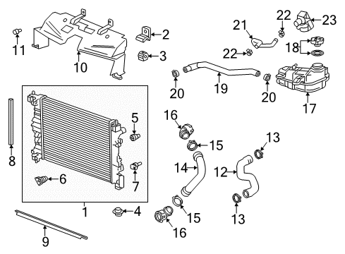 2016 Buick Encore ECM Diagram for 19420197
