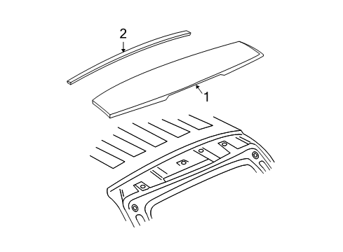 2005 Chevy Equinox Rear Spoiler Diagram